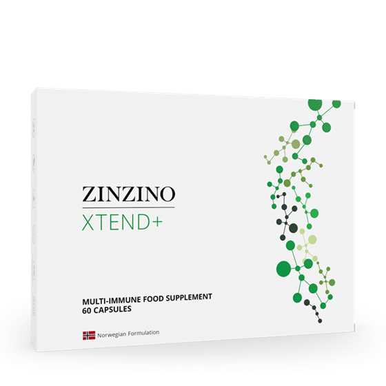 Zinzino Xtend+ multi-immune food supplement, 60 capsules